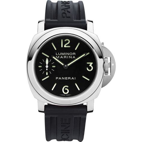 panerai luminor marina rubber strap